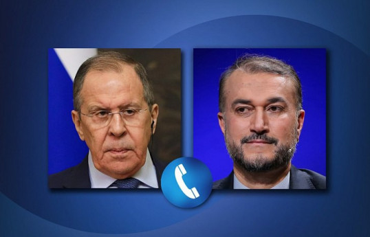 Rusiya və İran XİN başçıları telefonla danışıb