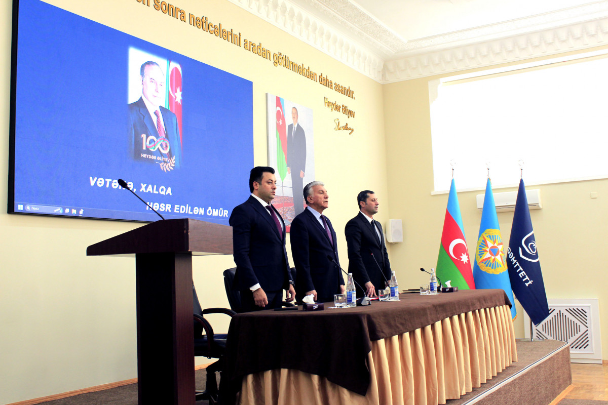 Dövlət Agentliyində Heydər Əliyevin 100 illiyinə həsr olunmuş tədbir keçirilib