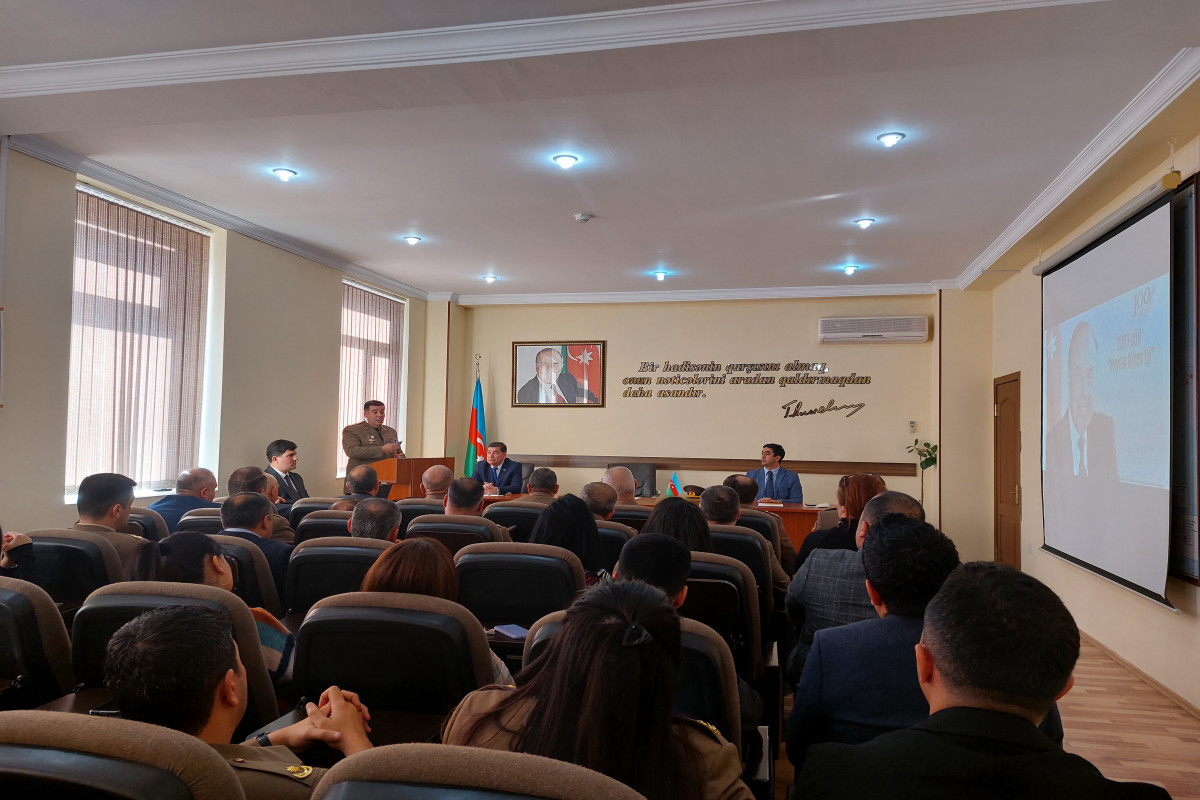 FHN-in Sumqayıt Regional Mərkəzində “Heydər Əliyev İli”nə həsr olunmuş tədbir keçirilib