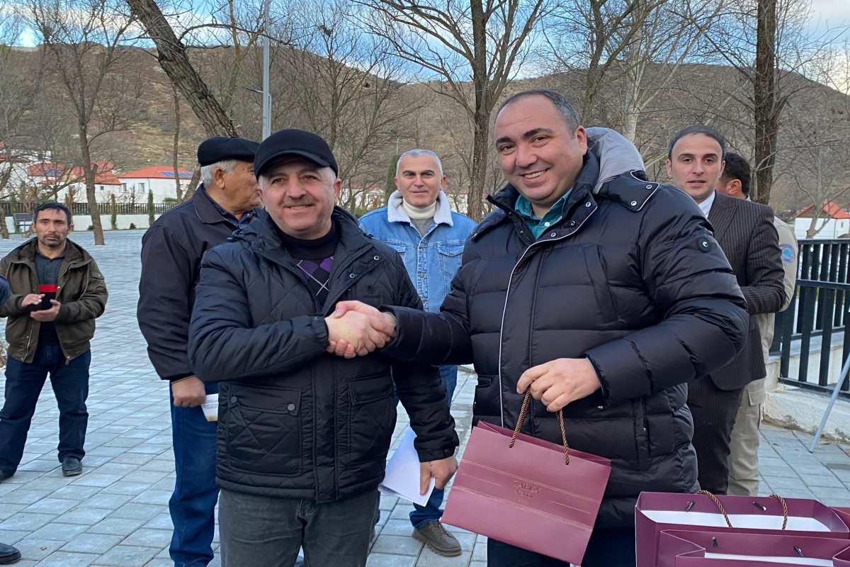 Zabuxa köçürülən ailələrə mənzillərinin açarları təqdim edilib - FOTO  - YENİLƏNİB 