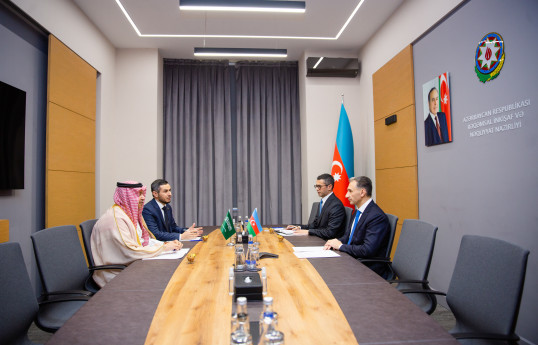 Rəşad Nəbiyev Səudiyyə Ərəbistanı səfiri ilə müxtəlif istiqamətlərdə əməkdaşlığı müzakirə edib