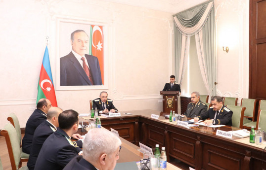 Baş Prokurorluğun kollegiyasında Qarabağdakı qondarma rejimin liderlərinin cinayət işi ilə bağlı məruzə edilib
