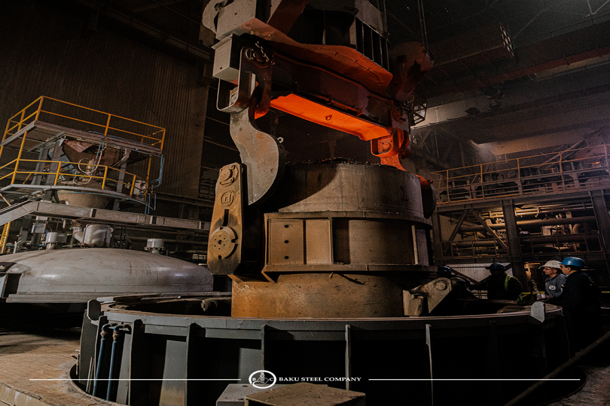 "Baku Steel Company" QSC Vakuum qazsızlaşdırma qurğusunu istifadəyə verib - VİDEO 