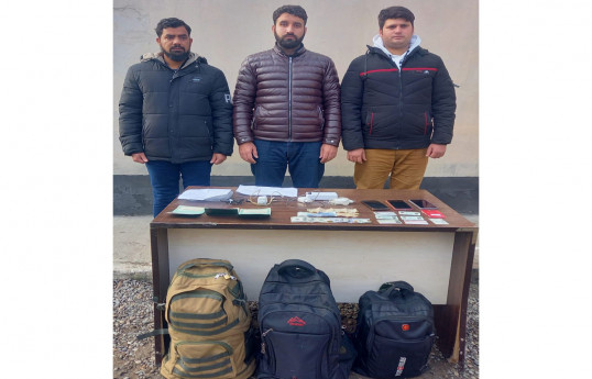 Dövlət sərhədini pozmağa cəhd göstərən Pakistan vətəndaşları saxlanılıb - FOTO 