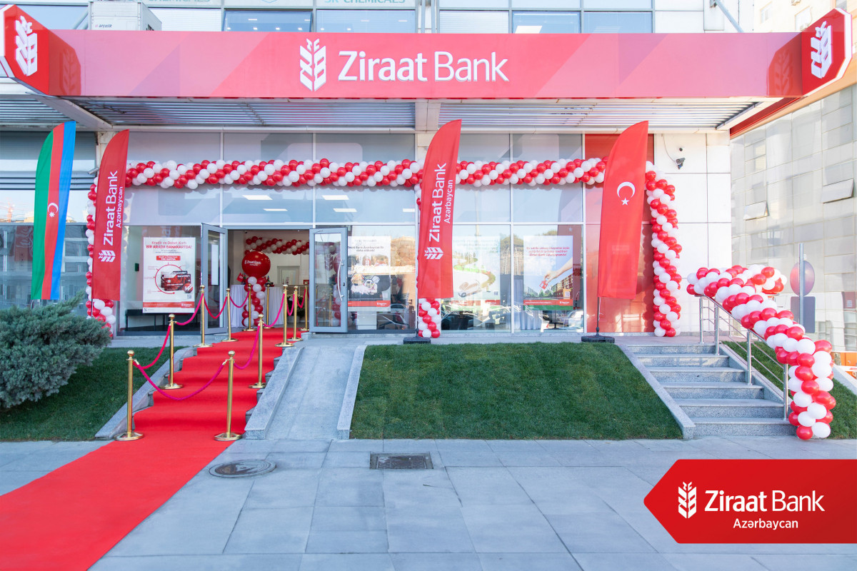 "Ziraat Bank Azərbaycan" Bakıda 8-ci filialının açılışını edib