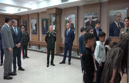 “Fövqəladə hallar uşaqların gözü ilə” XI Respublika uşaq yaradıcılıq müsabiqəsinin qalibləri mükafatlandırılıb - FOTO 