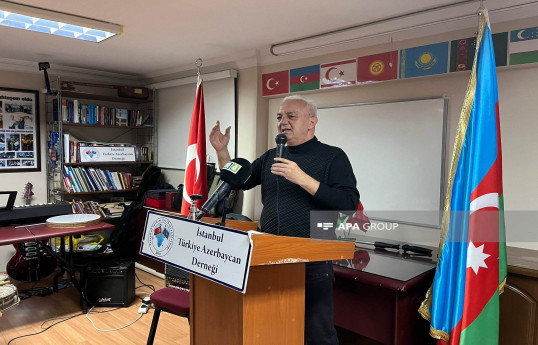 İstanbulda Dünya Azərbaycanlılarının Həmrəylik Günü münasibətilə tədbir keçirilib - FOTO 