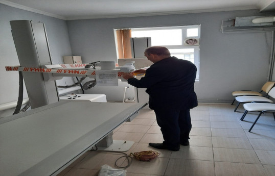 2 saylı Klinik Psixiatriya Xəstəxanasında rentgen-müayinə fəaliyyəti dayandırılıb