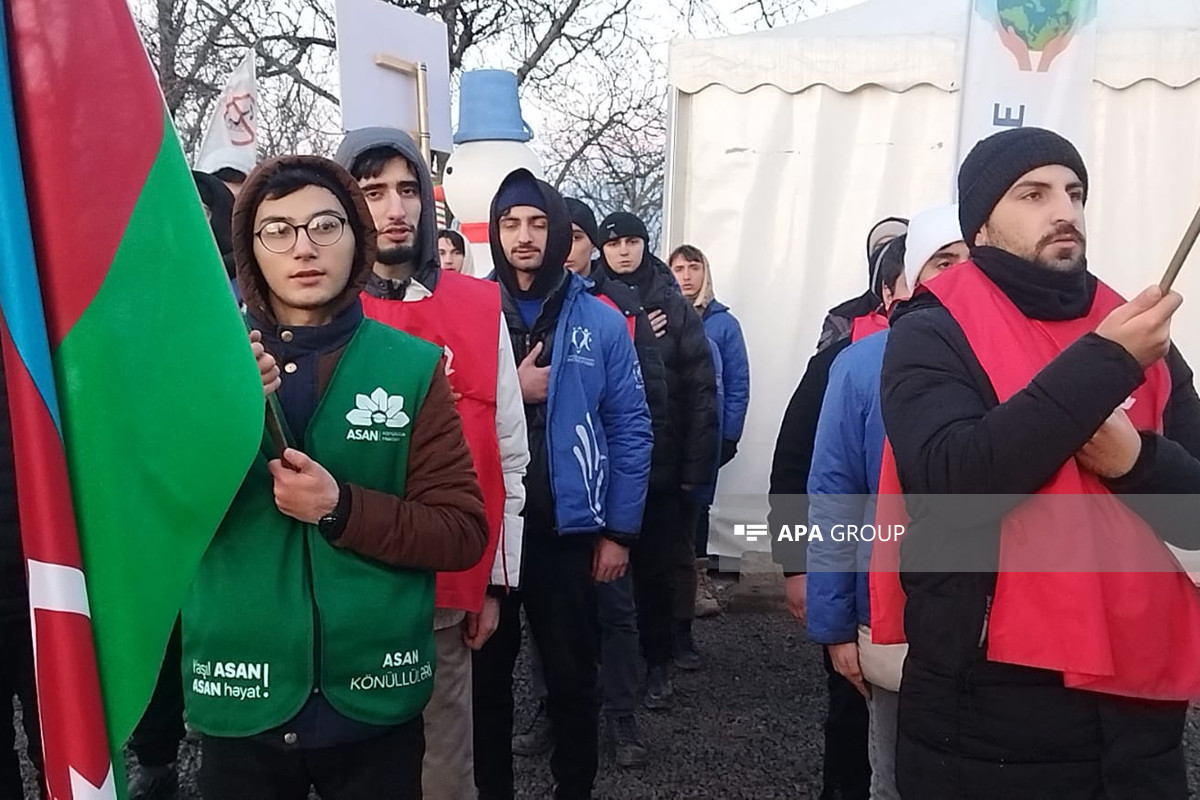 Peaceful protests of Azerbaijani eco-activists on Lachin–Khankendi road enter 52nd day-PHOTO -VIDEO 