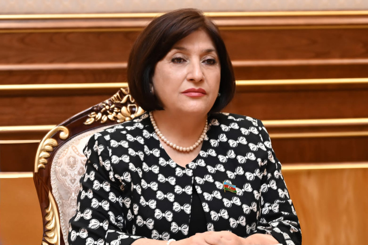 Azerbaijani speaker Sahiba Gafarova