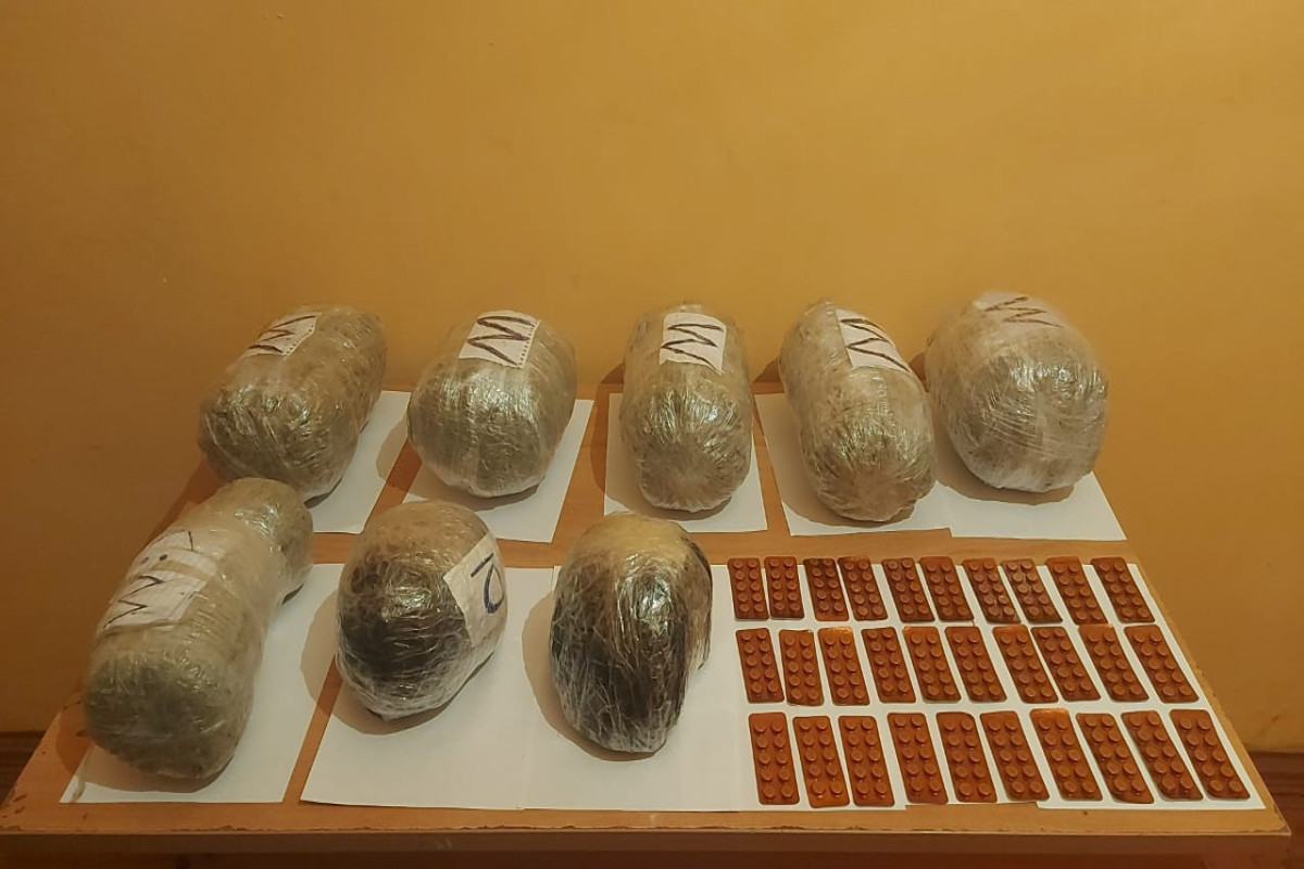 Предотвращена контрабанда 40 кг наркотиков из Ирана в Азербайджан – ФОТО 