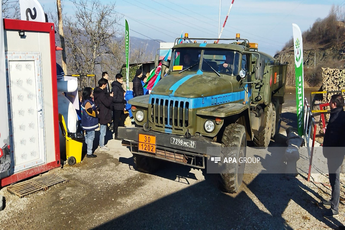 Laçın-Xankəndi yolundan RSK-nın daha 19 maşını keçib -VİDEO  - YENİLƏNİB-3 