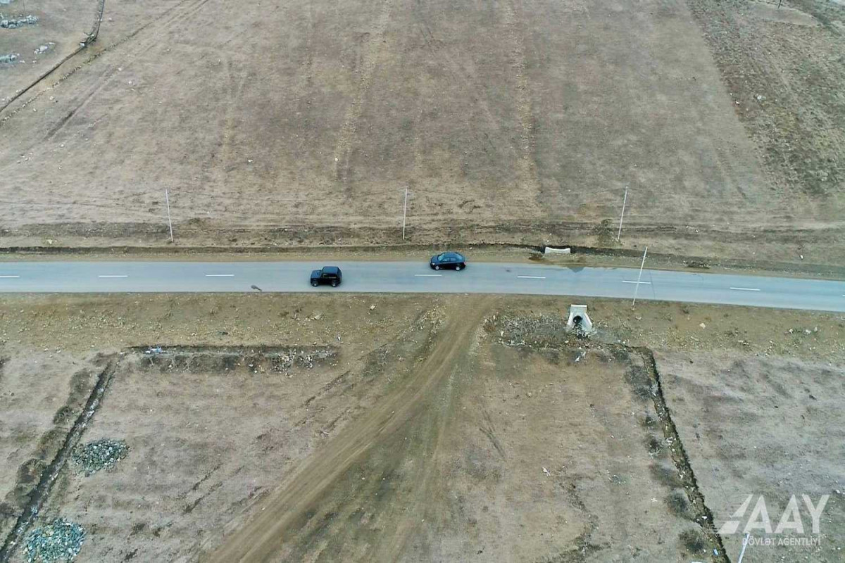 Daşkəsən–Xoşbulaq–Astaf yolu yenidən qurulub - FOTO 