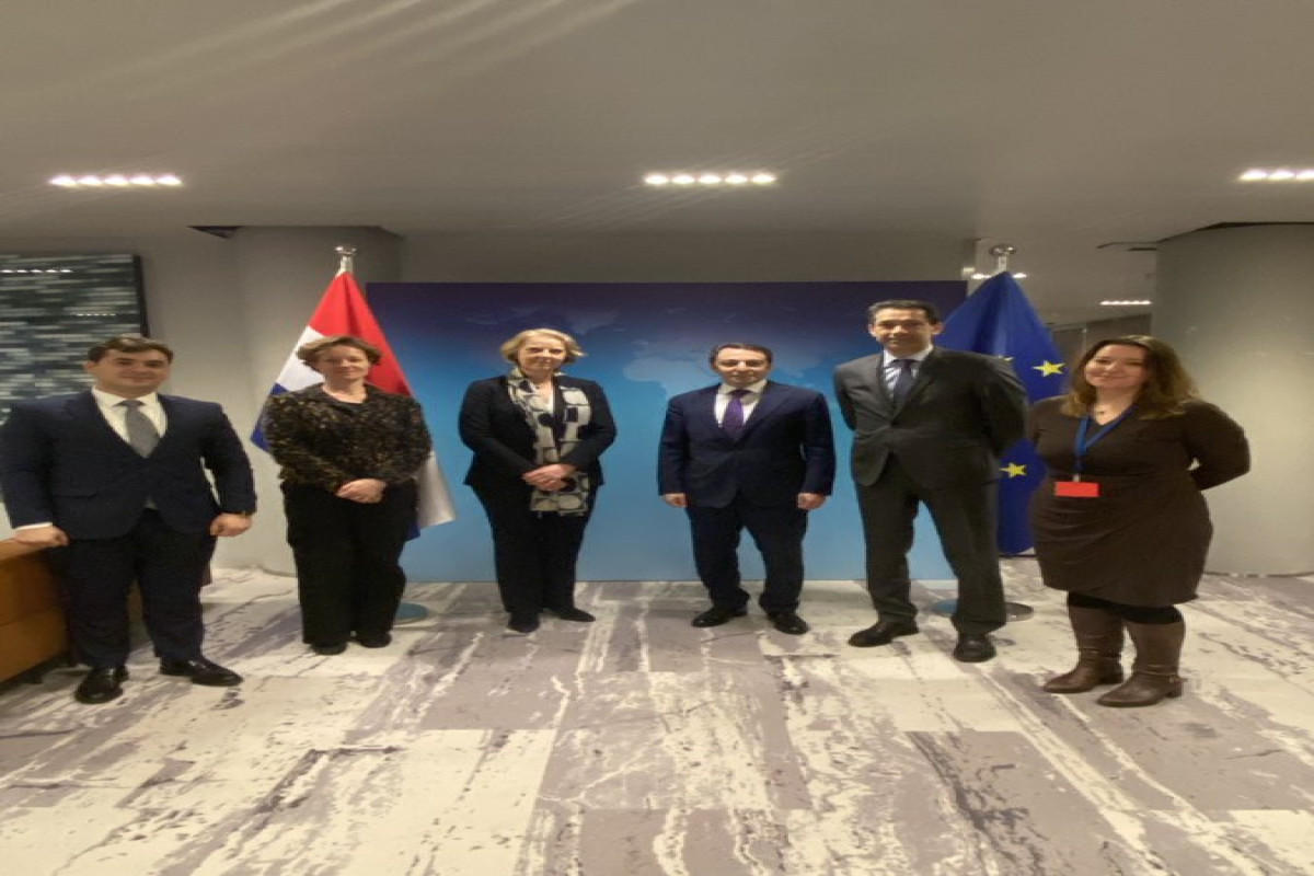 Эльнур Мамедов обсудил азербайджано-армянский мирный процесс с представителем МИД Нидерландов