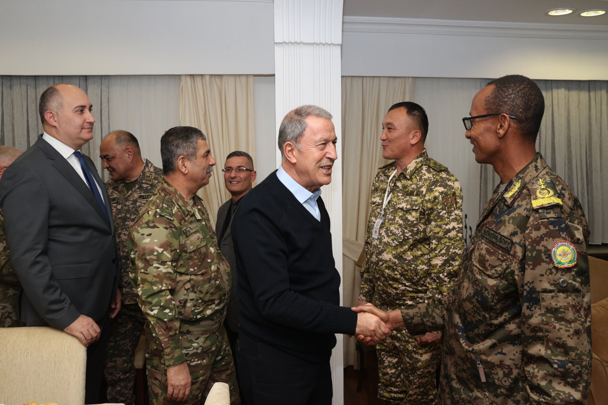 В Карсе состоялась трехсторонняя встреча министров обороны Турции, Азербайджана и Грузии-ФОТО -ВИДЕО 