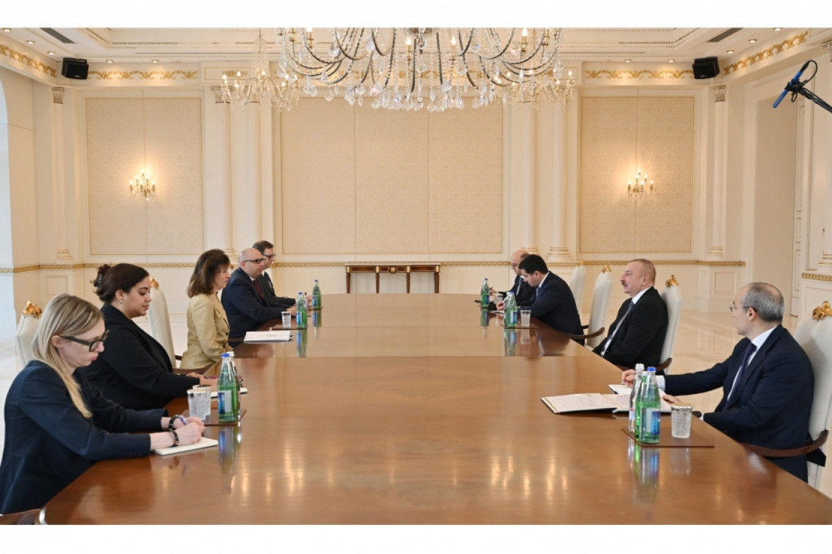 President Ilham Aliyev received the representative of the US Secretary of State