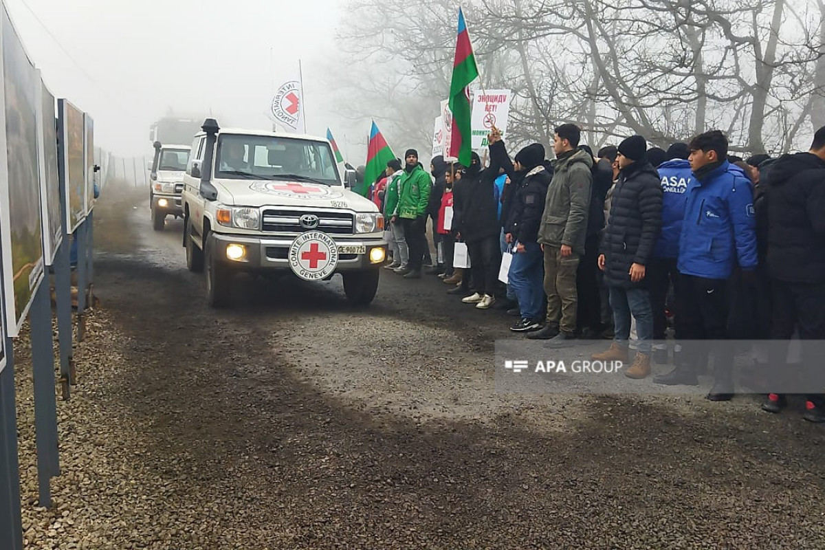 ICRC vehicles unimpededly passed through Azerbaijan