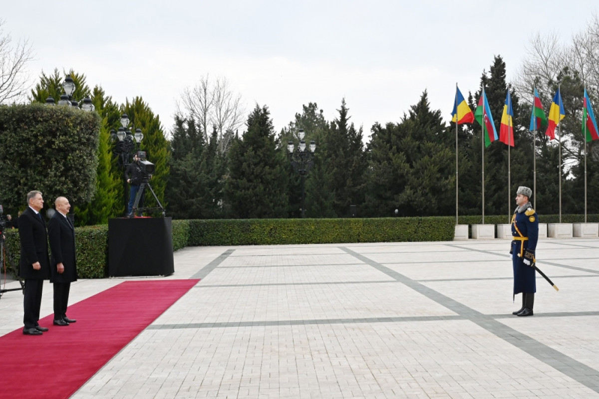 Состоялась церемония официальной встречи Президента Румынии Клауса Йоханниса
