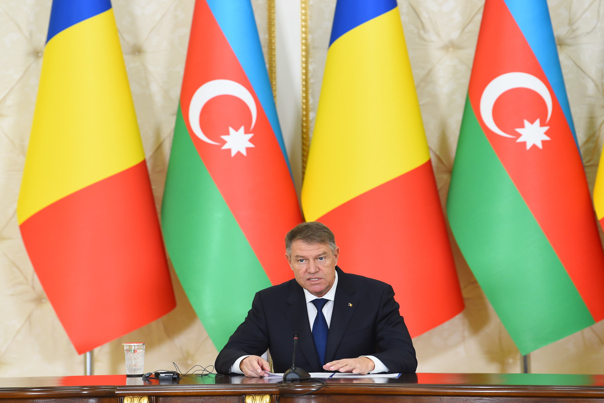 Presidents of Azerbaijan and Romania made press statements-UPDATED 