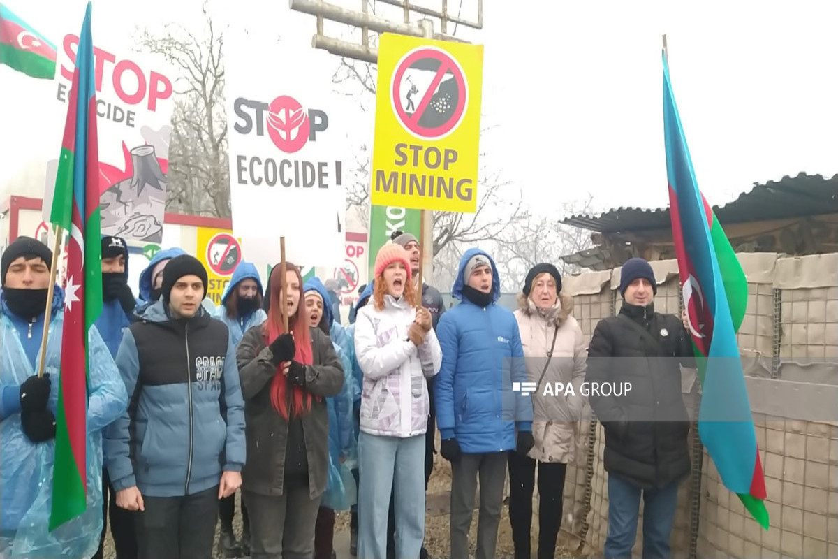 Peaceful protests of Azerbaijani eco-activists on Lachin–Khankendi road enter 54th day, 3 RPC vehicles passed through area-<span class="red_color">PHOTO-<span class="red_color">VIDEO