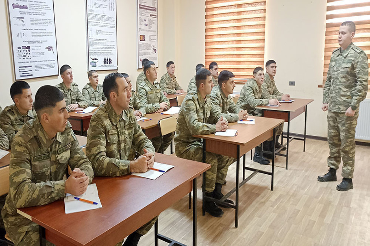 В Азербайджанской Армии проводятся занятия нового учебного периода-ВИДЕО 