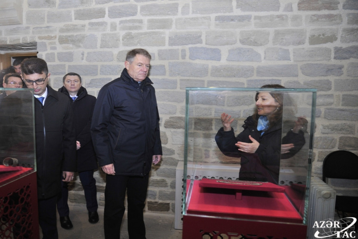 Romanian President visits Icherisheher