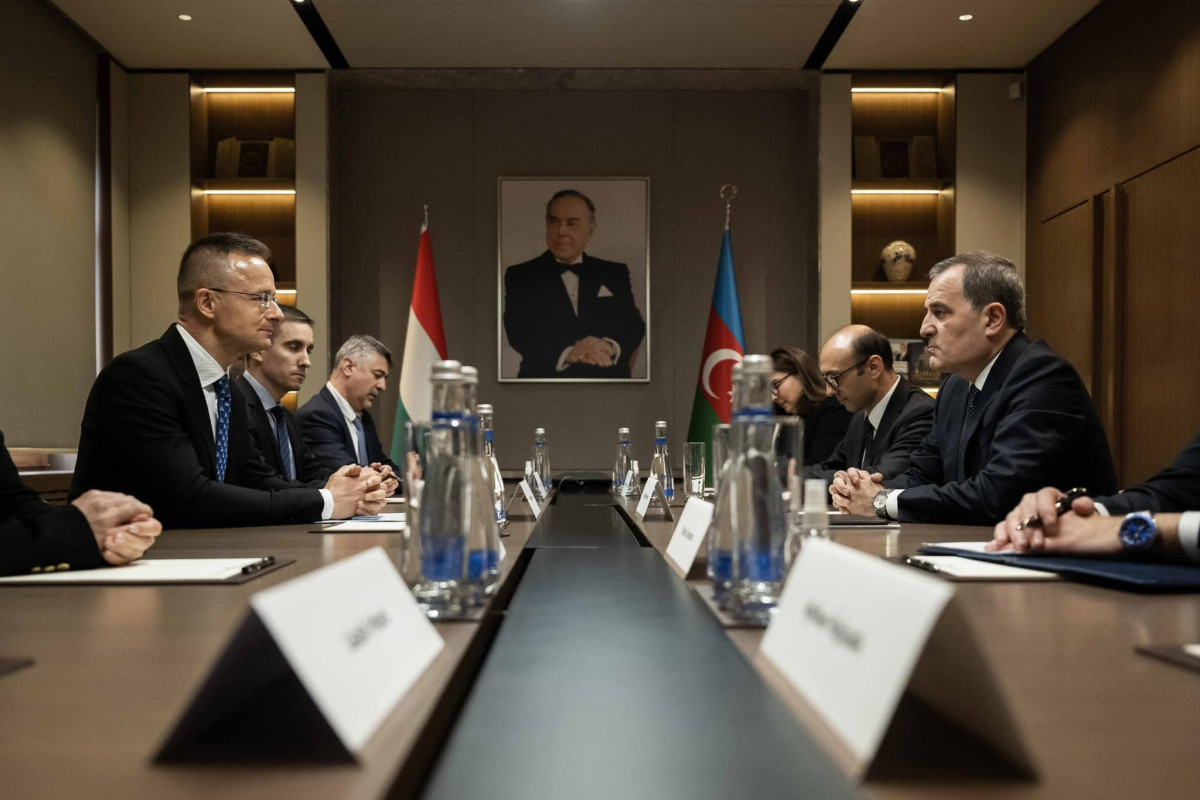Azerbaijani, Hungarian Top Diplomats met in Baku-VIDEO 