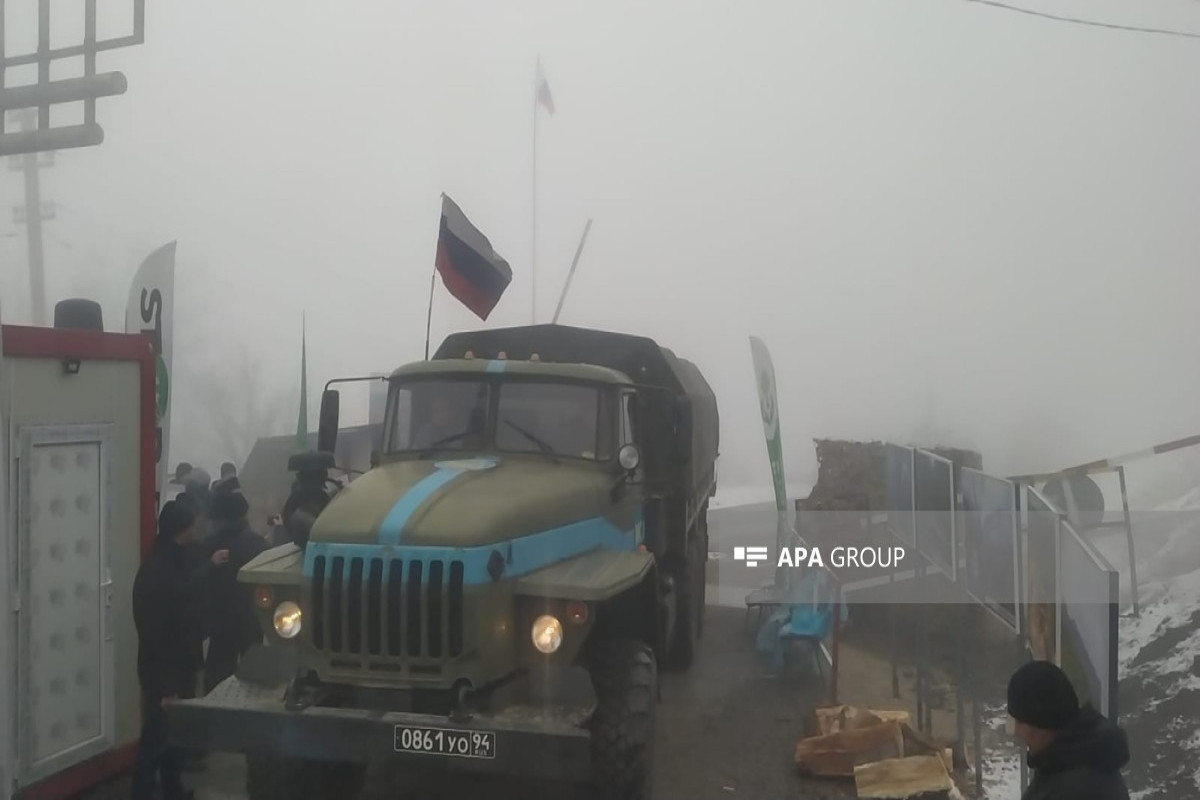 Convoy of vehicle belonging to RPC passed through Azerbaijan