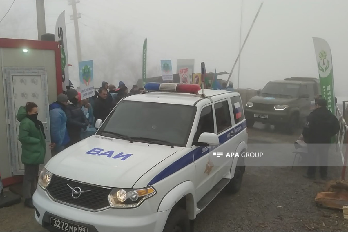 Convoy of vehicle belonging to RPC passed through Azerbaijan's Lachin-Khankandi road without hindrance-VIDEO -UPDATED-3 