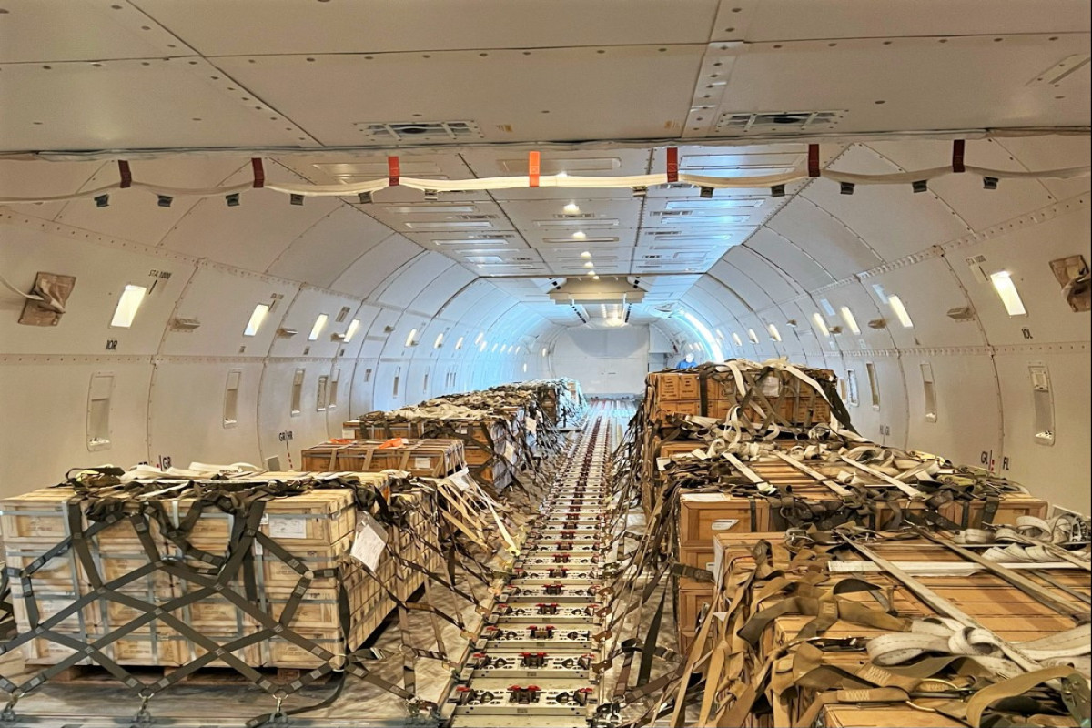 ABŞ Gürcüstana 140 ton hərbi yardım göndərib