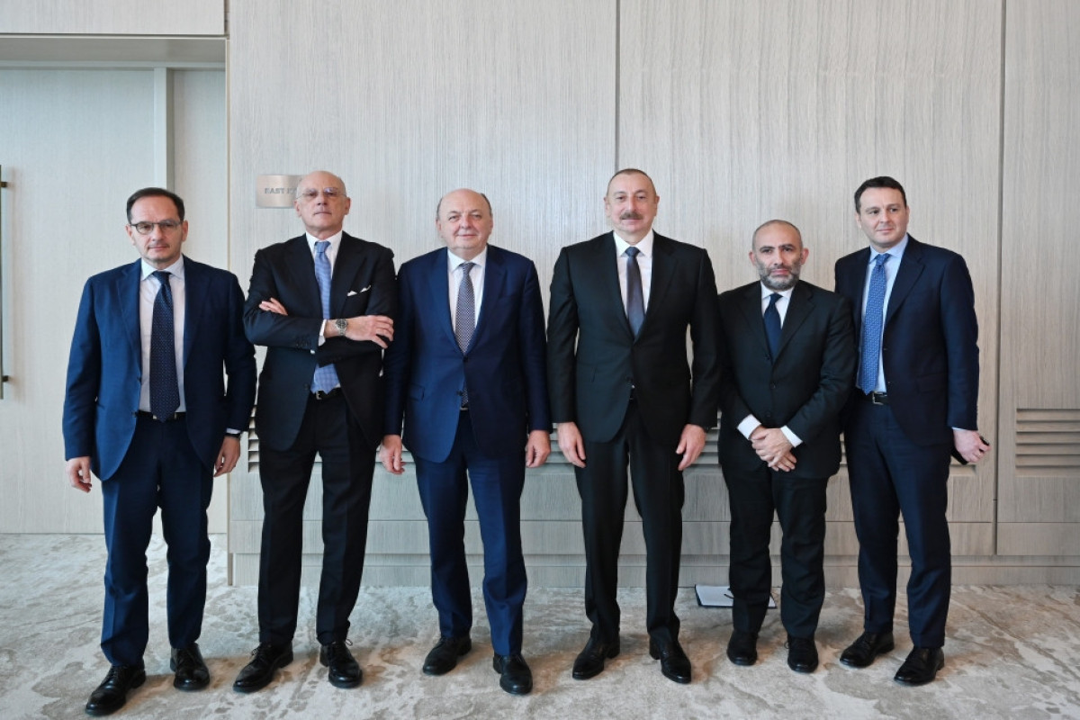 Президент Азербайджана принял министра окружающей среды и энергобезопасности Италии