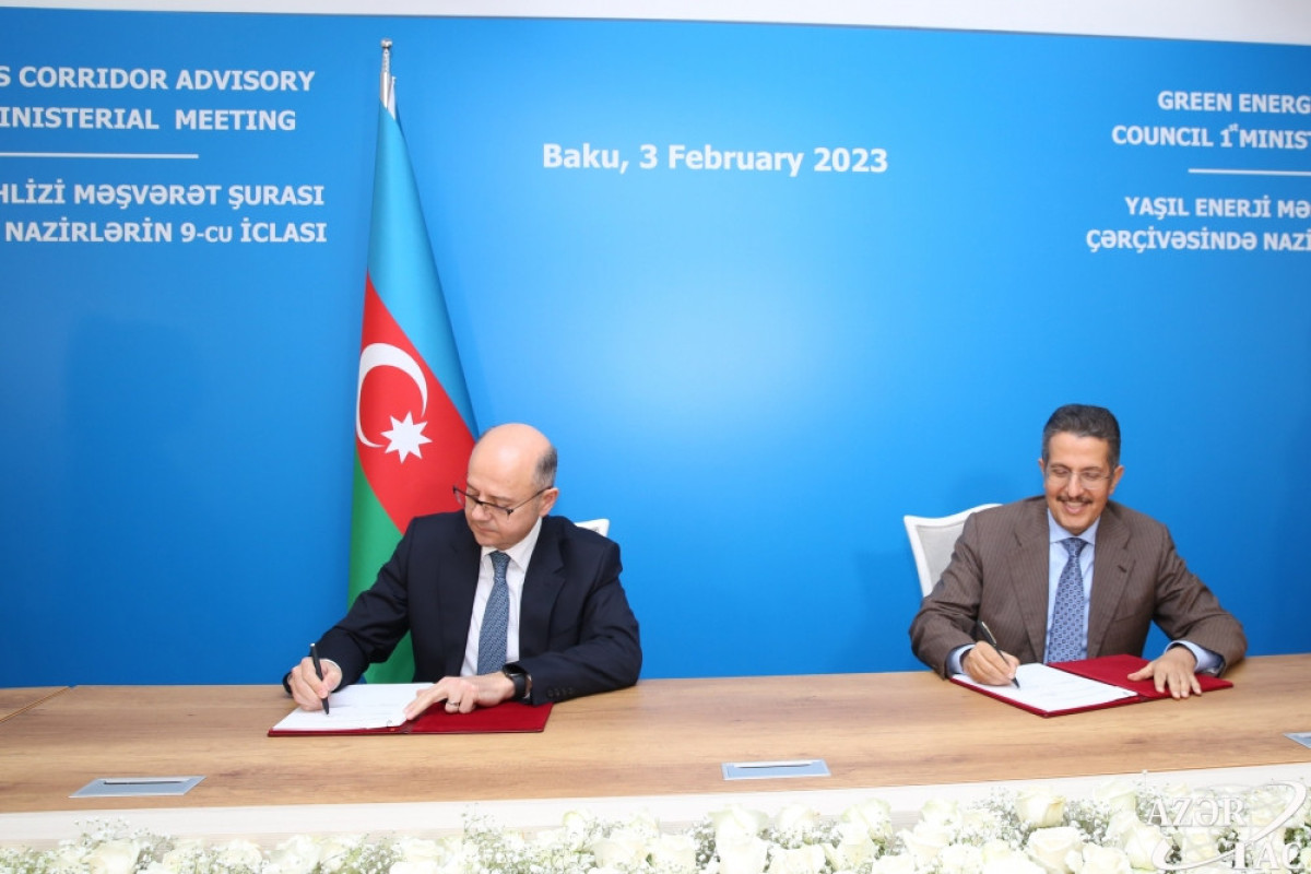 Azerbaijan, Saudi Arabia ink multiple agreements on wind energy projects
