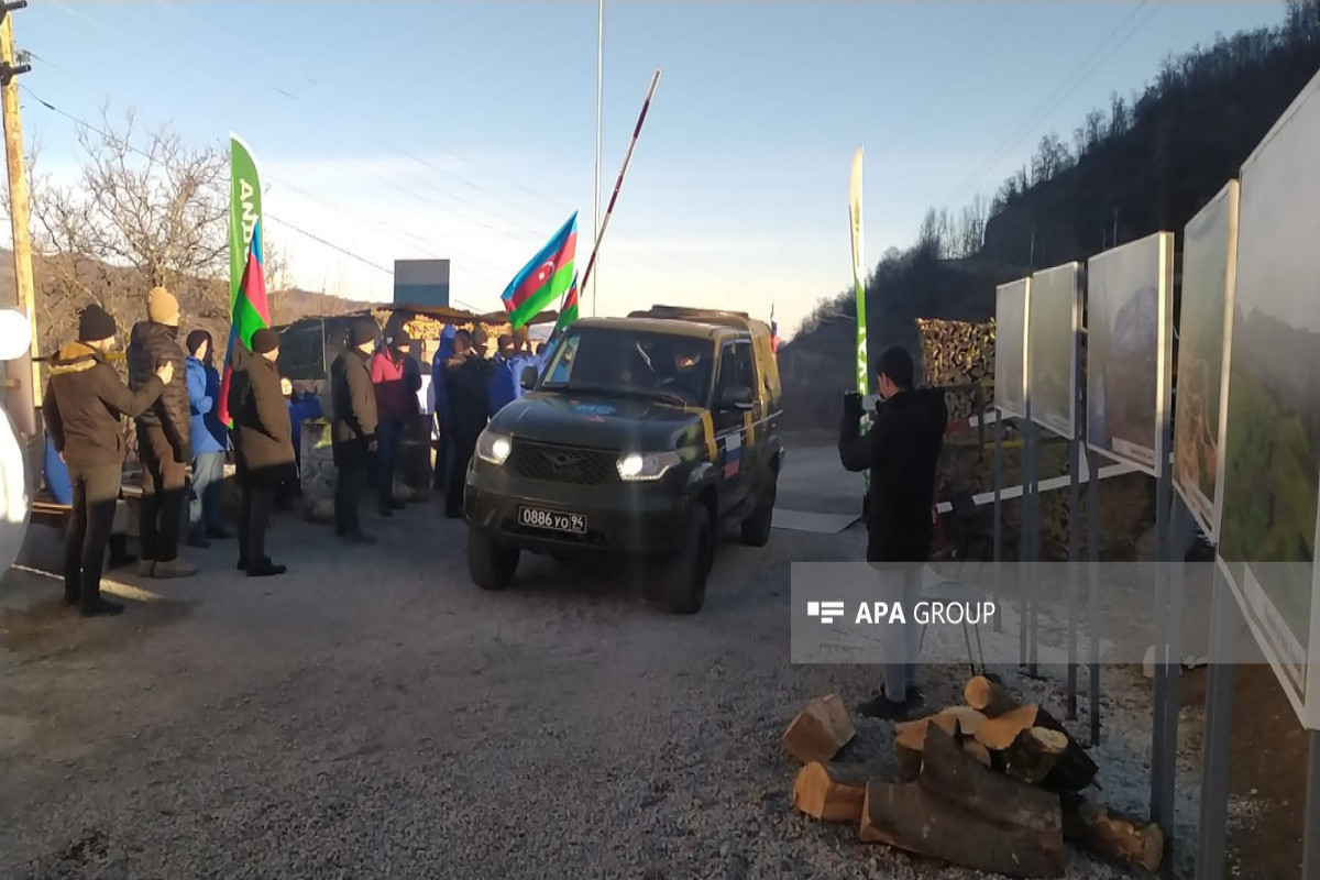 31 vehicles belonging to RPC unimpededly passed through Azerbaijan's Lachin-Khankandi road during the day-PHOTO -UPDATED-2 -VIDEO 