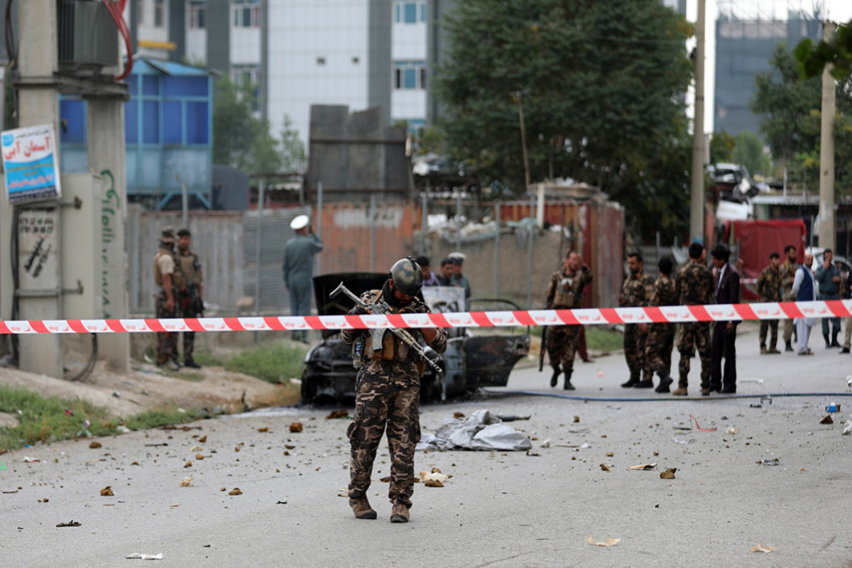 Сильный взрыв произошел возле президентского дворца в Кабуле