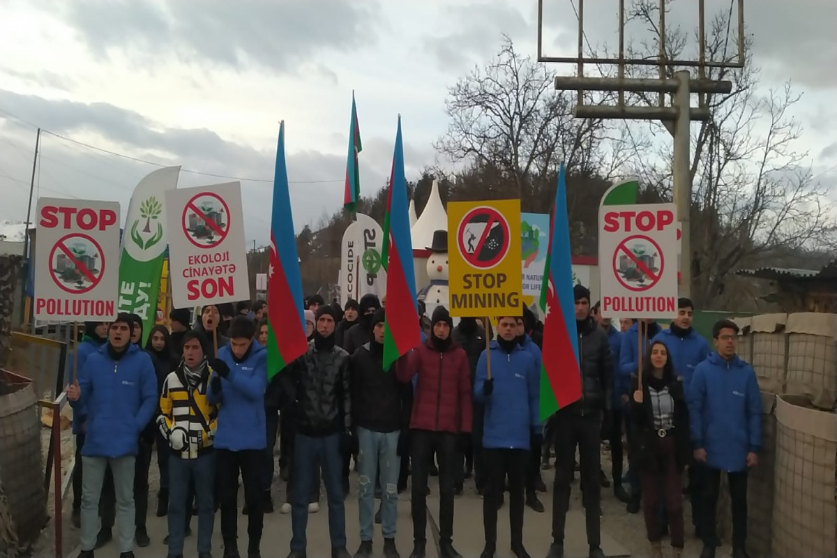 Peaceful protests of Azerbaijani eco-activists on Lachin–Khankendi road enter 56th day-PHOTO -VIDEO 