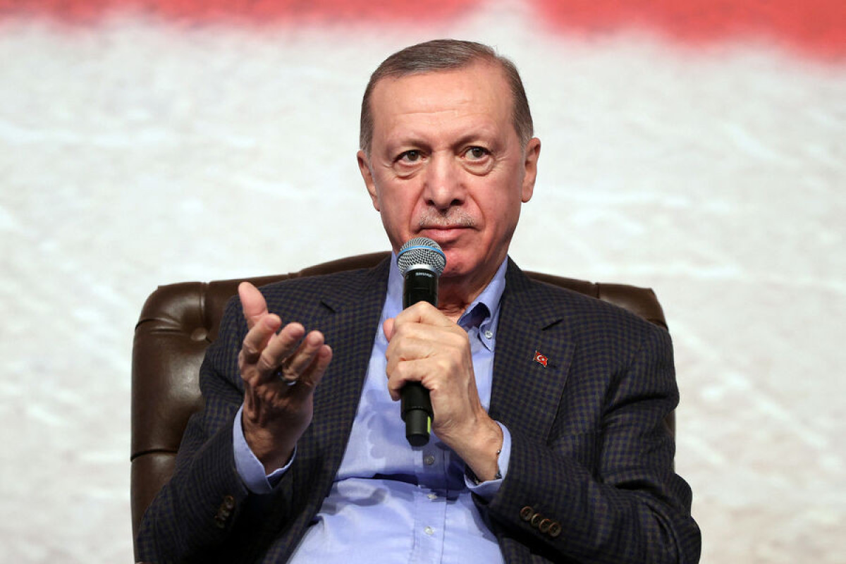 Ərdoğan Türkiyədəki zəlzələ ilə bağlı açıqlama verib