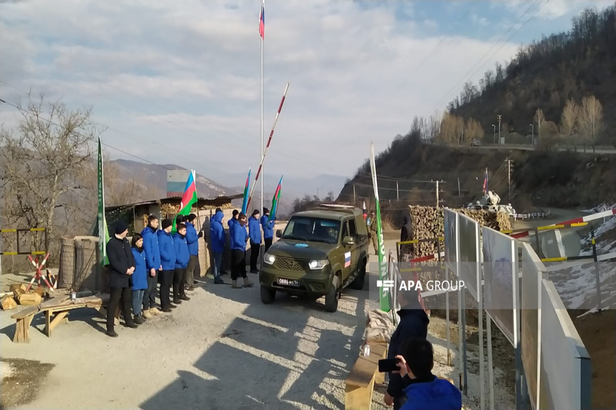 A convoy belonging to RPC passed through Azerbaijan's Lachin-Khankandi road without hindrance-VIDEO -UPDATED-3 