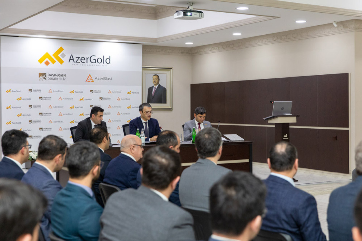 В ЗАО «AzerGold» состоялось совещание по итогам 2022 года и  предстоящим задачам-ФОТО 
