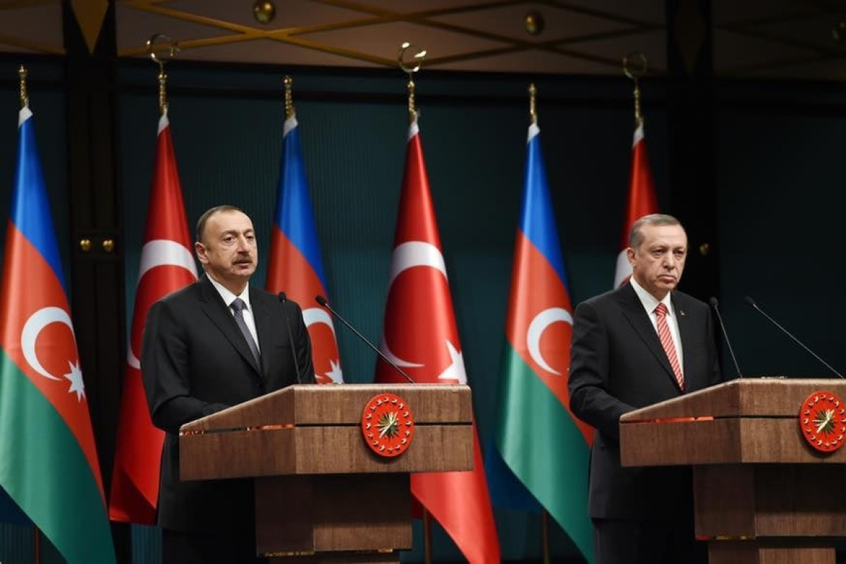 Ilham Aliyev and Recep Tayyipe Erdogan