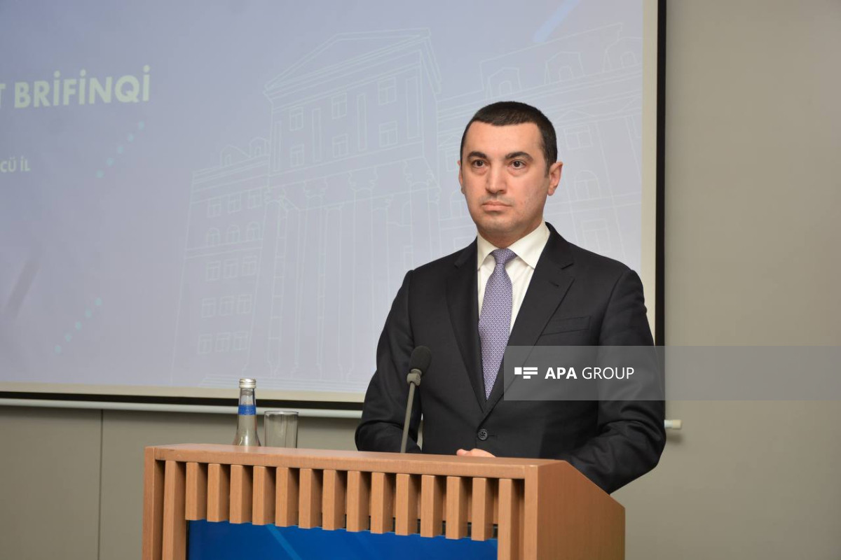 Aykhan Hajizade, head of the press service of Azerbaijan