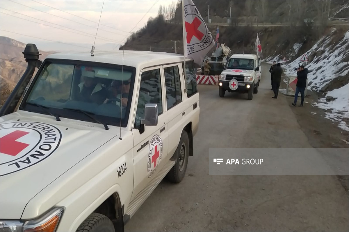 6 ICRC vehicles unimpededly passed through Azerbaijan