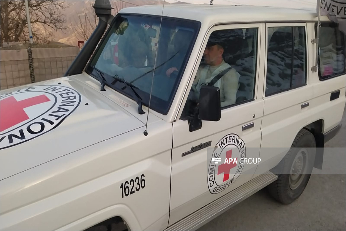 6 ICRC vehicles unimpededly passed through Azerbaijan's Lachin-Khankandi road-VIDEO -UPDATED 