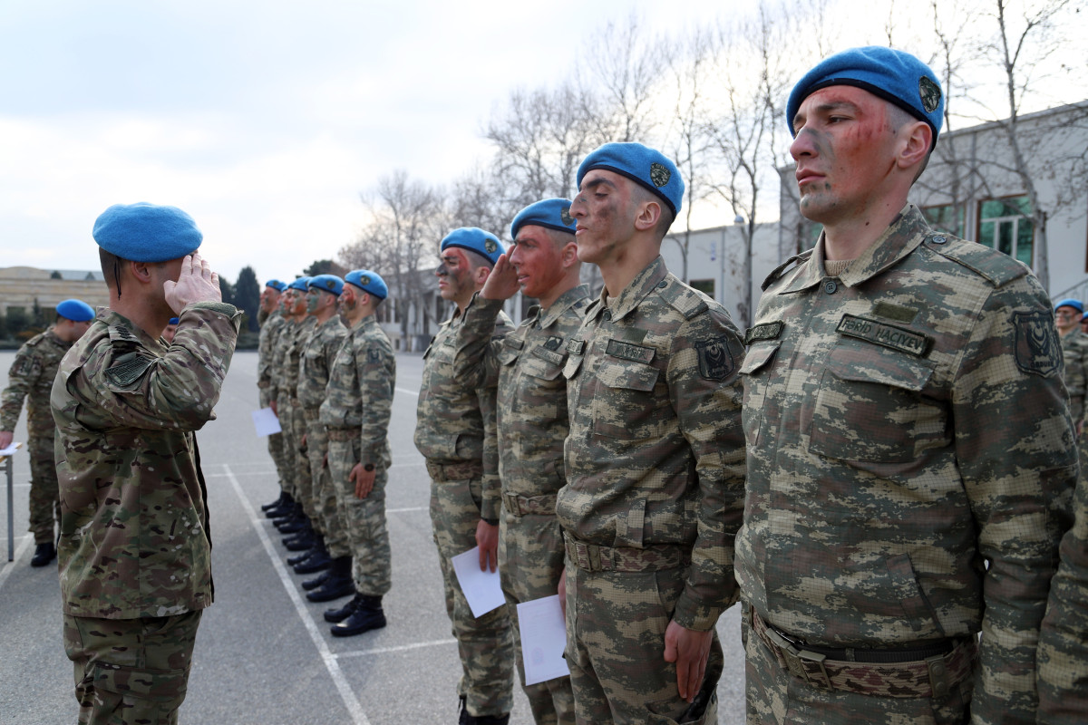 В Азербайджанской Армии завершен очередной «Начальный курс коммандос»-ФОТО 