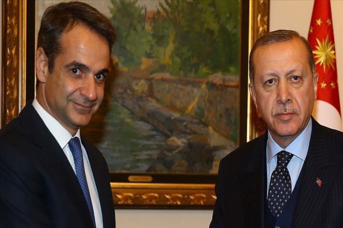 Yunanıstanın Baş naziri uzun müddətdən sonra Türkiyə Prezidenti ilə danışıb