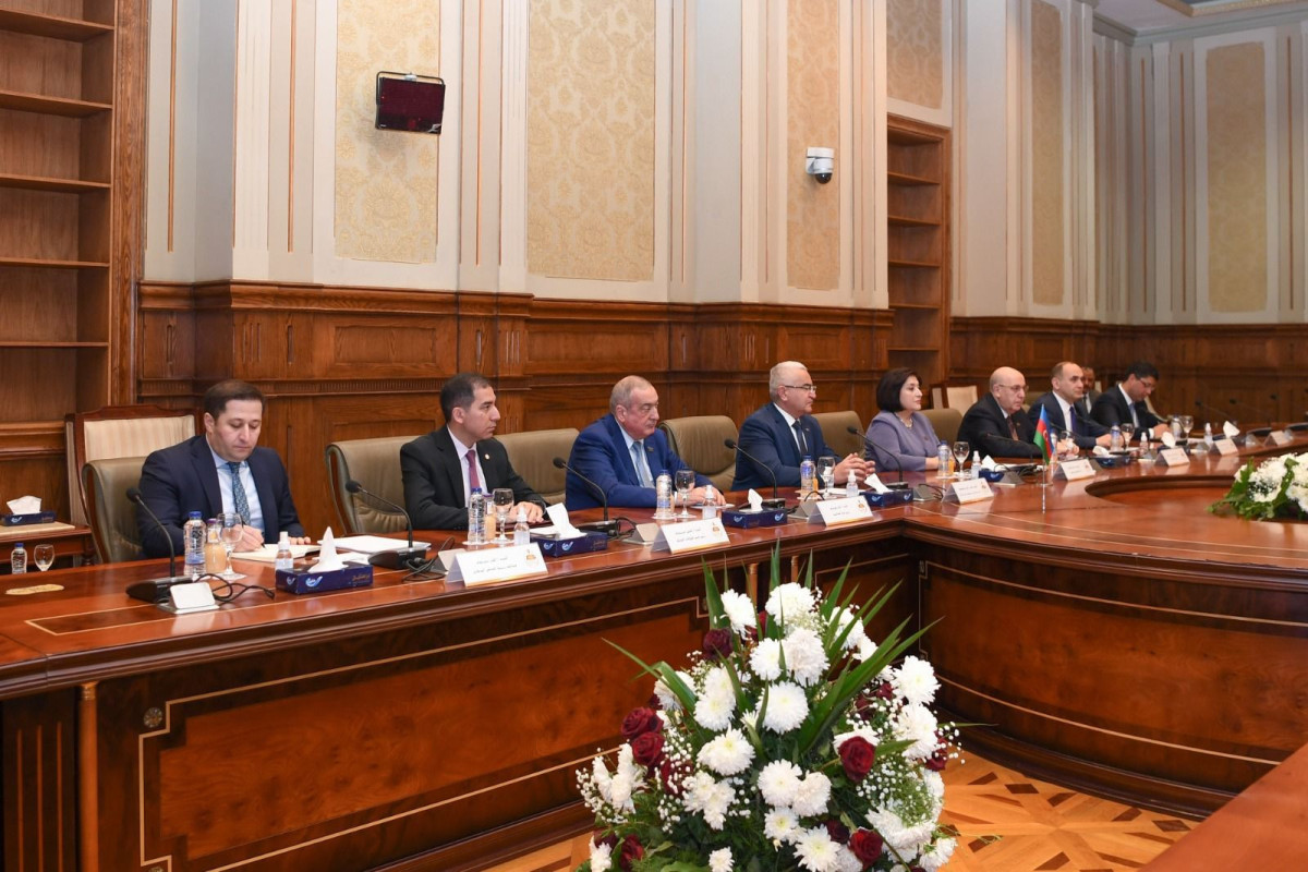 Sahibə Qafarova Misir Senatının sədri ilə görüşüb - FOTO 