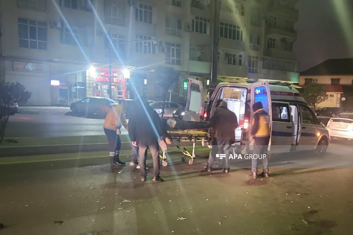 В Баку автомобиль сбил насмерть гражданина Пакистана-ФОТО 