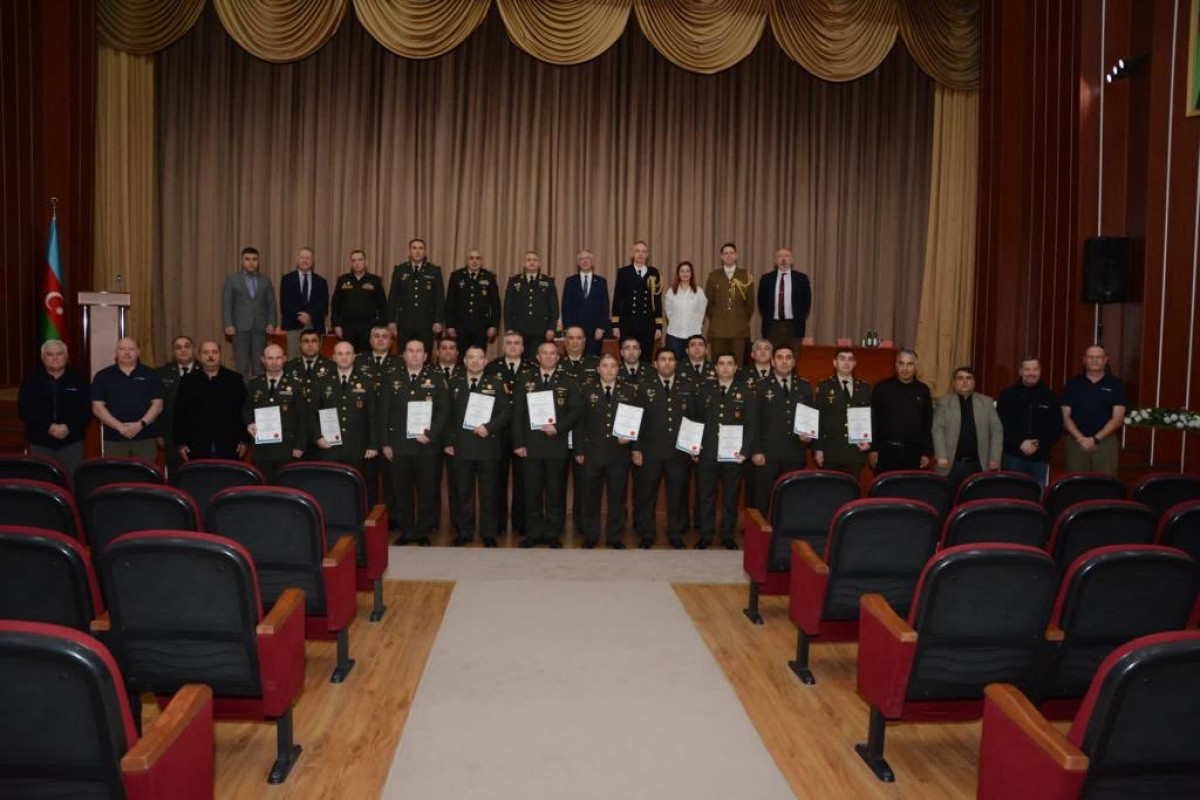 Ambassador: Azerbaijani servicemen successfully completed the Explosive Hazards Awareness course-PHOTO 