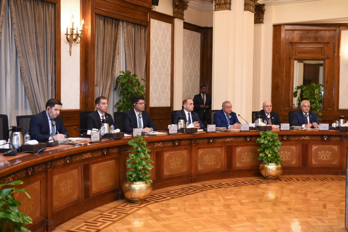 Speaker of Azerbaijani Parliament meets with Egyptian PM