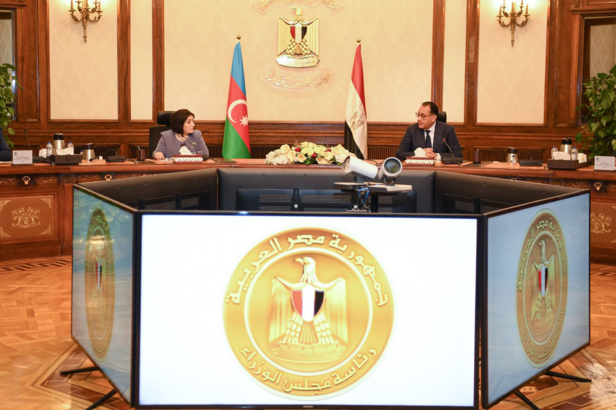 Speaker of Azerbaijani Parliament meets with Egyptian PM