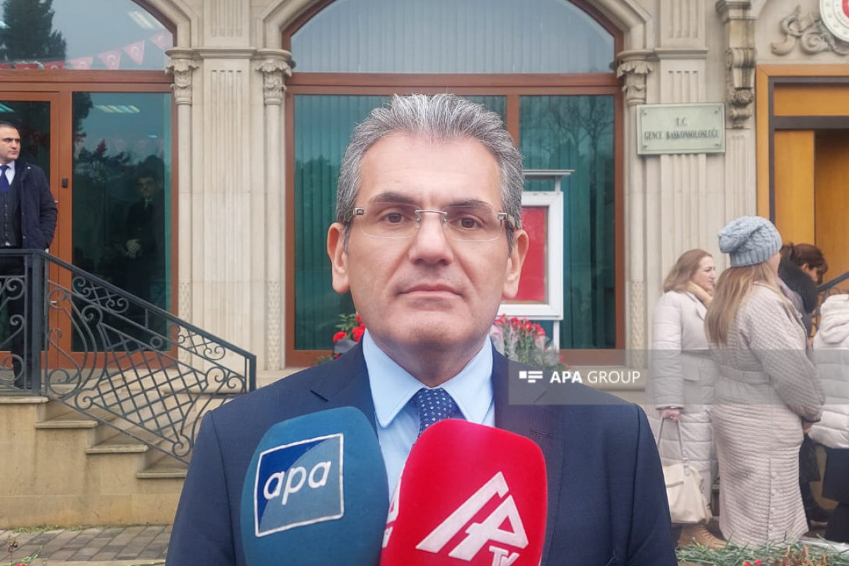 Türkiyənin Gəncədəki Baş konsullu Recep Öztop